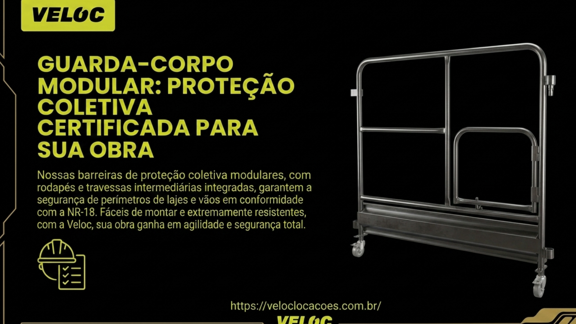 Proteção Coletiva em Altura: O Guia Definitivo do Painel Guarda-Corpo com Porta e sua Importância na NR-18 em Alagoas